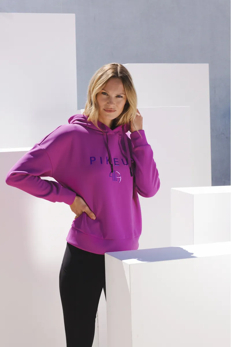 Pikeur Mie Athleisure Ladies Hoody - Hot Pink -1